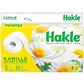 Papel higiénico Hakle plus, 3 capas, 72 rollos