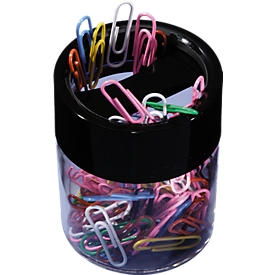 Papercliphouder, magnetisch, incl. paperclips