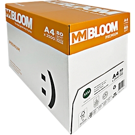 Papier à copier Bloom Premium, DIN A3, 80 g/m², extra-blanc, 2500 feuilles
