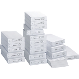 Papier à copier standard, 80 g/m2, 20 rames de 500 feuilles = 10.000 feuilles
