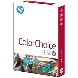 Papier copieur ColorChoice Hewlett Packard, format A4, 100 g/m², ultra blanc, 1 bloc = 500 feuilles