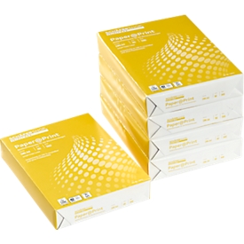 Papier copieur Paper@Print - format A4 -  80 g/m² - blanc - 1 carton = 5 x 500 feuilles - notre marque Schäfer Shop Select