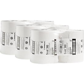 Papier toilette SCOTT, 6 rouleaux, 380 m par rouleau