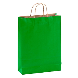 Papiertasche groß, Grün, Standard