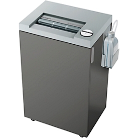 Papierversnipperaar EBA 1624 C, particle-cut 4 x 40 mm, P-4, 35 l, snijvermogen 11-15 vel, met olie-injectie
