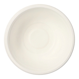 Papstar barquette jetable en bagasse de canne à sucre 500 ml, Ø 15,5 cm, micro-ondes 800 W, compostable EN 13432, lot de 50
