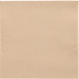 Papstar Servietten "DAILY Collection" 1/4-Falz, Zellstoff, FSC-zertifiziert, B 320 x H 320 mm, sand, 150 Stück