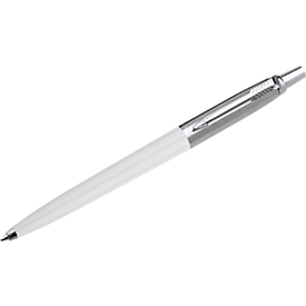 PARKER retractable ballpoint pen Jotter, white/chrome
