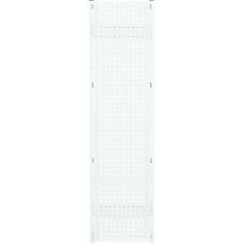 Paroi latérale en tôle perforée ORDO Professional - acier - l. 500 x H 2000 mm - magnétique - blanc signalisation RAL 9016