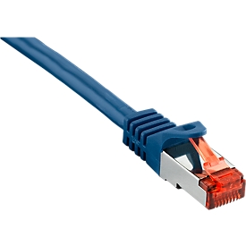 Patch-Kabel CAT6 S/FTPP 3 m, blau