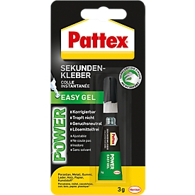 Pattex Sekundenkleber Power Easy Gel, 3 g