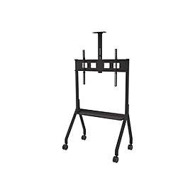 Peerless-AV - Wagen - für interaktives Flachfeld- / LCD-Display - Stahl - Schwarz - Bildschirmgröße: 139.7-190.5 cm (55"-75")