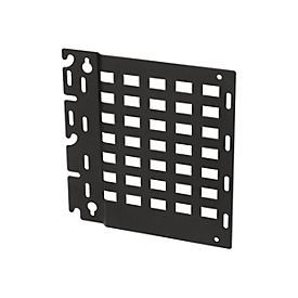 Peerless - Montagekomponente (Befestigungsplatte) - schmal - für Audio-/Videokomponenten - Schwarz - Montageschnittstelle: 200 x 200 mm