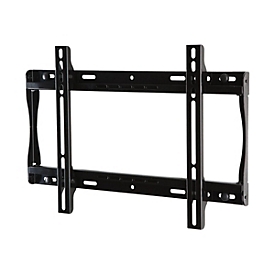 Peerless PARAMOUNT Universal Flat Wall Mount PF640 - Befestigungskit (Wandplatte, Adapter für Halterung) - für LCD-Display - Epoxidharz - Glanzschwarz - Bildschirmgröße: 81.3-116.8 cm (32"-46")