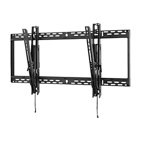 Peerless SmartMount Universal Tilt Wall Mount ST680P - Befestigungskit (Wandplatte, neigbare Halterung, Befestigungen) - für Flachbildschirm - Schwarz (60"-98")