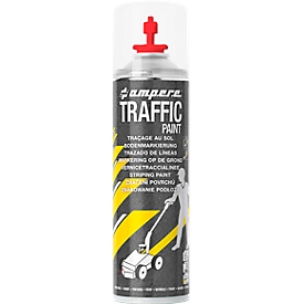 Peinture de marquage Ampere Traffic, 500 ml, rouge (RAL 3020)