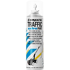 Peinture de marquage Extra Traffic®,  pour appareils de marquage au sol, résistant aux intempéries, portée de 50 m, 500 ml, blanc