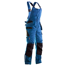 Peto Jobman 3730 PRACTICAL, con bolsillos para rodilleras y bolsillos para fundas, azul I negro, talla 54