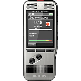 PHILIPS digitaal dicteerapparaat Pocket Memo® DPM 6000