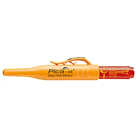 Pica INK Tiefloch-Marker, Strichstärke 1,5 mm, rot