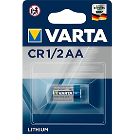 Pile spéciale CR14250 Electronics Varta, CR 1/2 AA, lithium, 3 V, 970 mAh