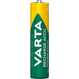 Piles rechargeables VARTA Power Play Longlife, Micro AAA, 4 pièces
