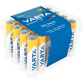 Piles VARTA Energy, Micro AAA, 1,5 V, 24 pièces