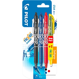 PILOT FriXion Clicker rot,blau,schwarz +
