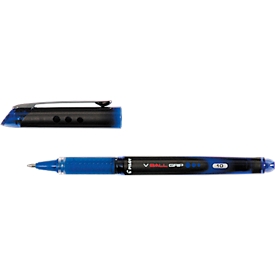 PILOT Tintenroller V-Ball Grip, blau, Strichstärke 0,6 mm, 12 Stück