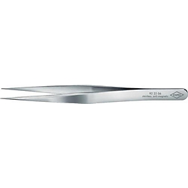 Pincette de précision L.120mm Ger.inox,antimagn.KNI