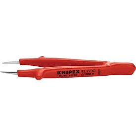 Pincette de précision L.130mm droite chromée KNIPEX