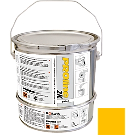 Pintura PROline 2K para interiores, amarilla