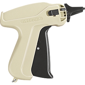 Pistolet à étiqueter METO® Standard Mark III, ergonomique, aiguille standard incluse, acier, beige-noir