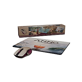 Pixminds Lexip FLEX - Anno 117: Pax Romana - Maus - mit 3D-Joystick - optisch - kabellos - 2.4 GHz - kabelloser Empfänger (USB)