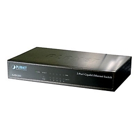 PLANET GSD-503 - Switch - 5 x 10/100/1000 - Desktop