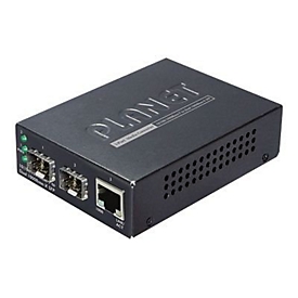 PLANET GT-1205A - Medienkonverter - 1GbE - 10Base-T, 100Base-TX, 1000Base-T - 3 Anschlüsse - RJ-45 / SFP (mini-GBIC)