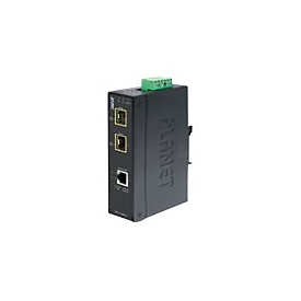 PLANET IGT-1205AT - Medienkonverter - GigE - 10Base-T, 100Base-TX, 1000Base-T - RJ-45 / SFP (mini-GBIC)