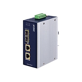 PLANET IGUP-2205AT - Medienkonverter - 1GbE - 10Base-T, 1000Base-LX, 1000Base-SX, 100Base-TX, 1000Base-T, 1000Base-BX - RJ-45 / SFP (mini-GBIC) - bis zu 120 km