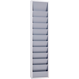 Planning atelier 9019-00201 Eichner, une rangée, pour 10 sacs, gris