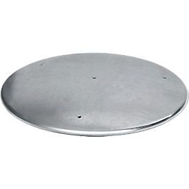 Plaque d'ancrage au sol pour cendrier sur pied