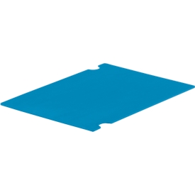 Plaque intercalaire ZL 43 PP, pour bacs pour petites pièces C-KLT, l. 400 x P 300 mm, bleu clair