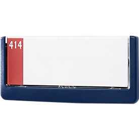 Plaquette de porte CLICK SIGN DURABLE, 149 x 52,5 mm, 5 p., bleu
