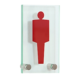 Plaquette de porte l. 100 x H 160 mm