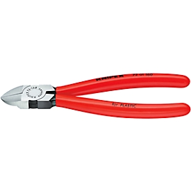 Plastic side cutters 140 mm straight