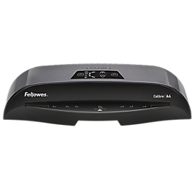 Plastifieuse Calibre Fellowes, format A4, temps de préchauffage 1 min.