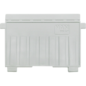Plateau de support HAN, format A7 paysage, pour bacs à fiches, 5 p., gris
