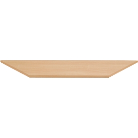 Plateau de table, trapèze 1600/800 x 690 mm, hêtre nature