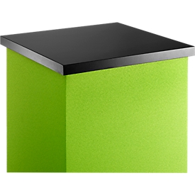 Plateau décoratif, noir pour la gamme silent.corner