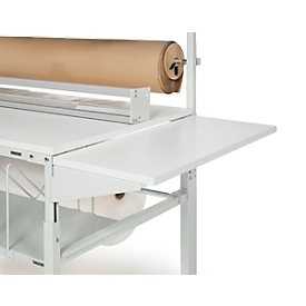 Plateau latéral série TPB, pour tables d'emballage série TPB/TP/TPH, hauteur ajustable 900 mm