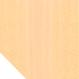 Plateau trapézoïdal ULM, l. 1200 x P 1200 mm, coloris érable